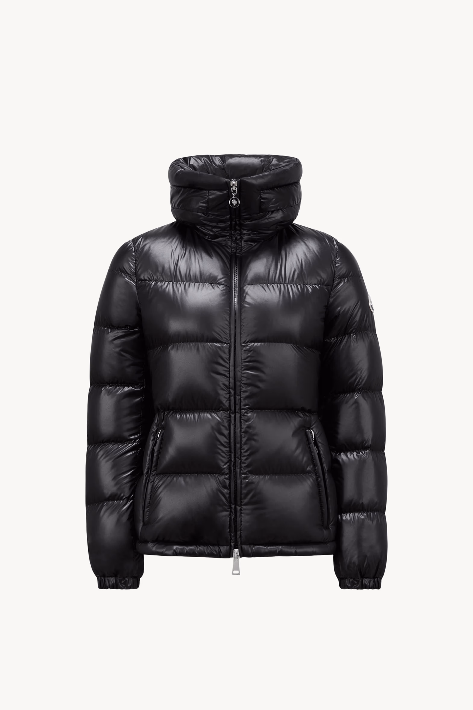 Douro Hooded Short Down Jacket Women Black Moncler 2